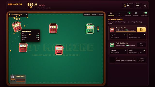 Hot Machine screenshot 1